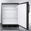 Accucold 24" Wide All-Refrigerator FF7LBLK